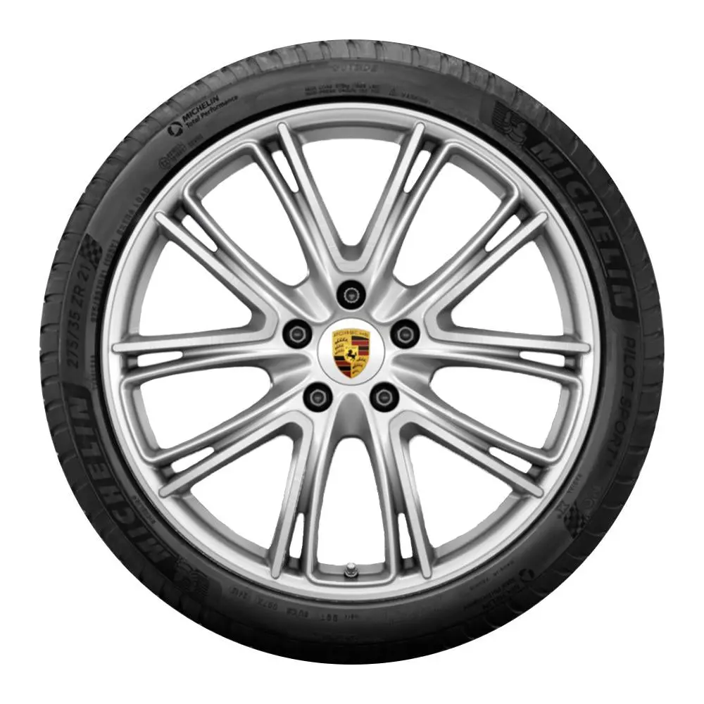21” Porsche Panamera Exclusive Design Oe Complete Wheels Set 1