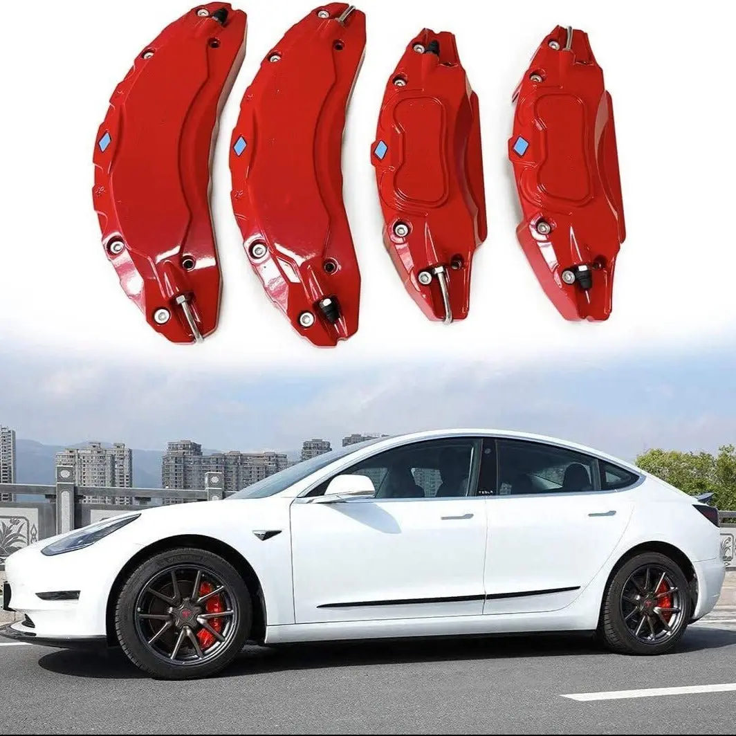 Tesery 18" /19" Caliper Covers For Tesla Model 3 / Model 3 Highland 1