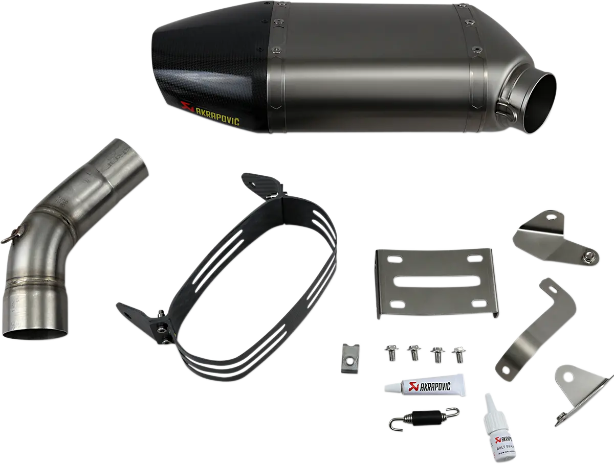 Akrapovič Titanium Slip-On Exhaust Muffler – S-K6So5-Hact 1