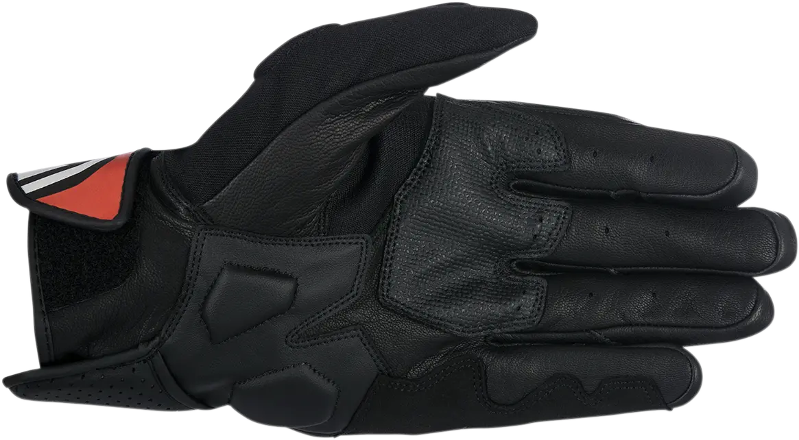 Alpinestars Booster Motorcycle Gloves — Black/Red, Size 2Xl (Model 3566917-13-2X) 1