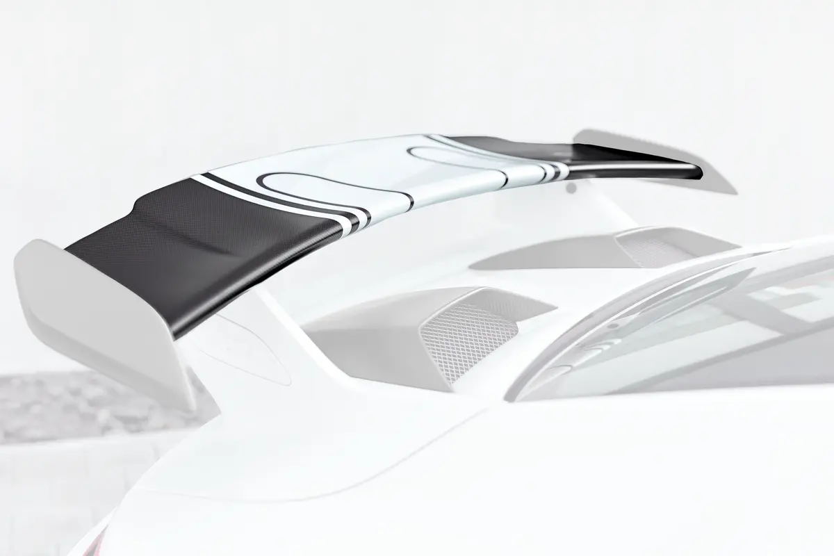 Techart Rear Spoiler Profile Carbon 'Matte' For Porsche 991.2 Gt3 From My17 1