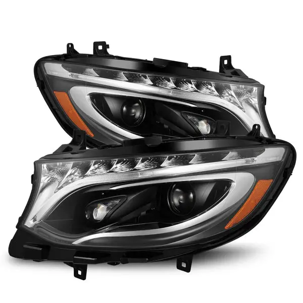 Alpharex 2019+ Mercedes-Benz Sprinter Luxx-Series Led Projector Headlights 1