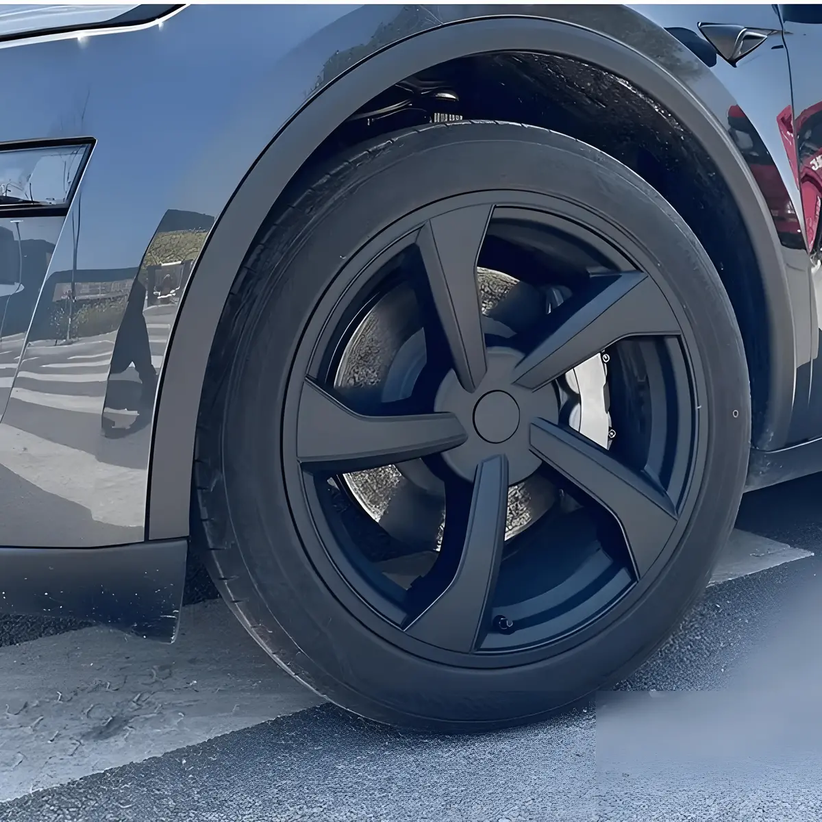 19″ Crossflow Wheel Covers For Model Y Juniper (4Pcs) 1