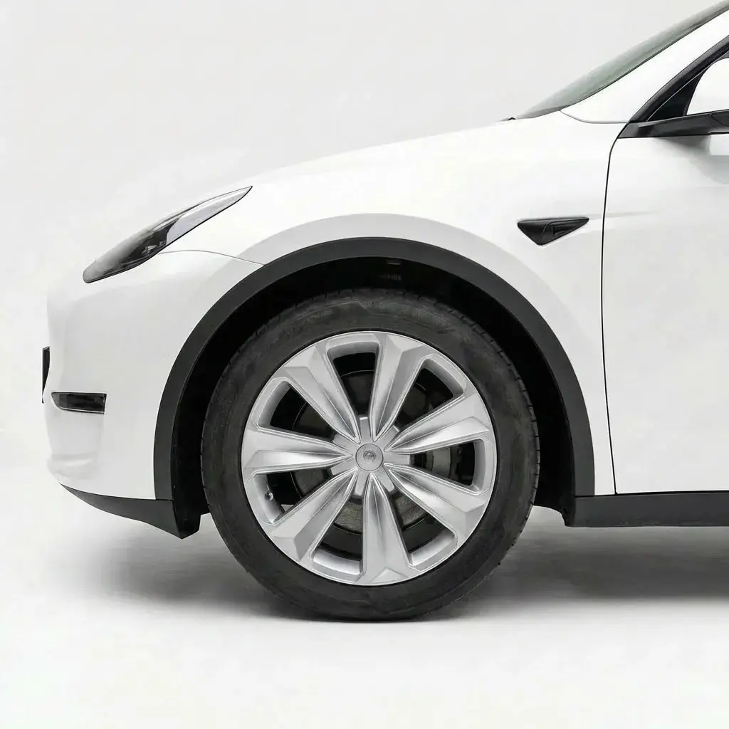 19” Gemini Wheel Covers For Model Y – Turbo Style Full Rim Protection | Tesery 1