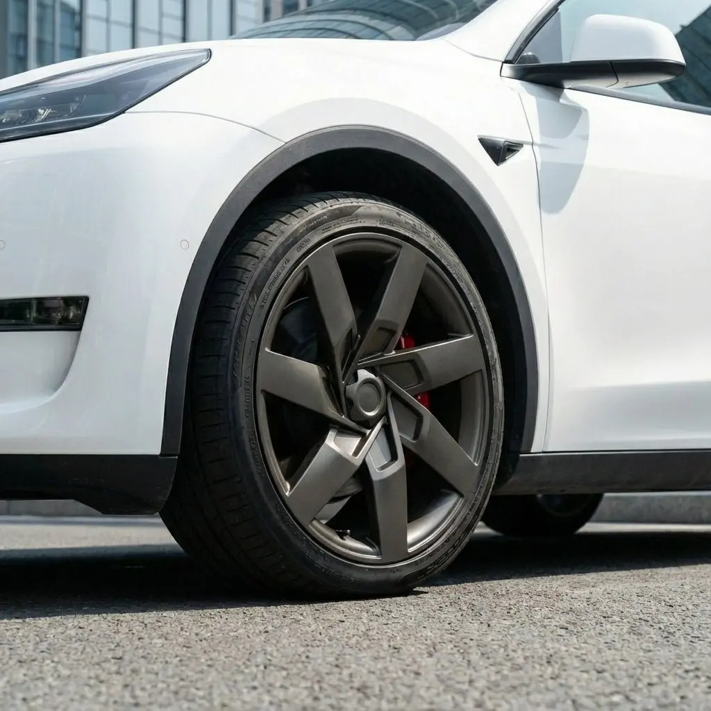 19’’ Battleship Style Wheel Covers For Model Y (2020-2024) |  Hubcaps 1