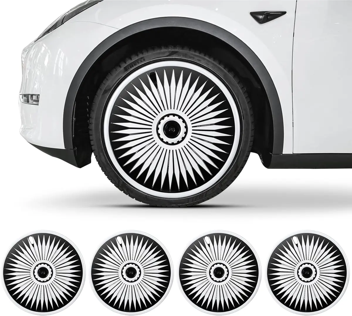 Tesery 19″ Wheel Cover Unlimited Style For Model Y (4Pcs) 2