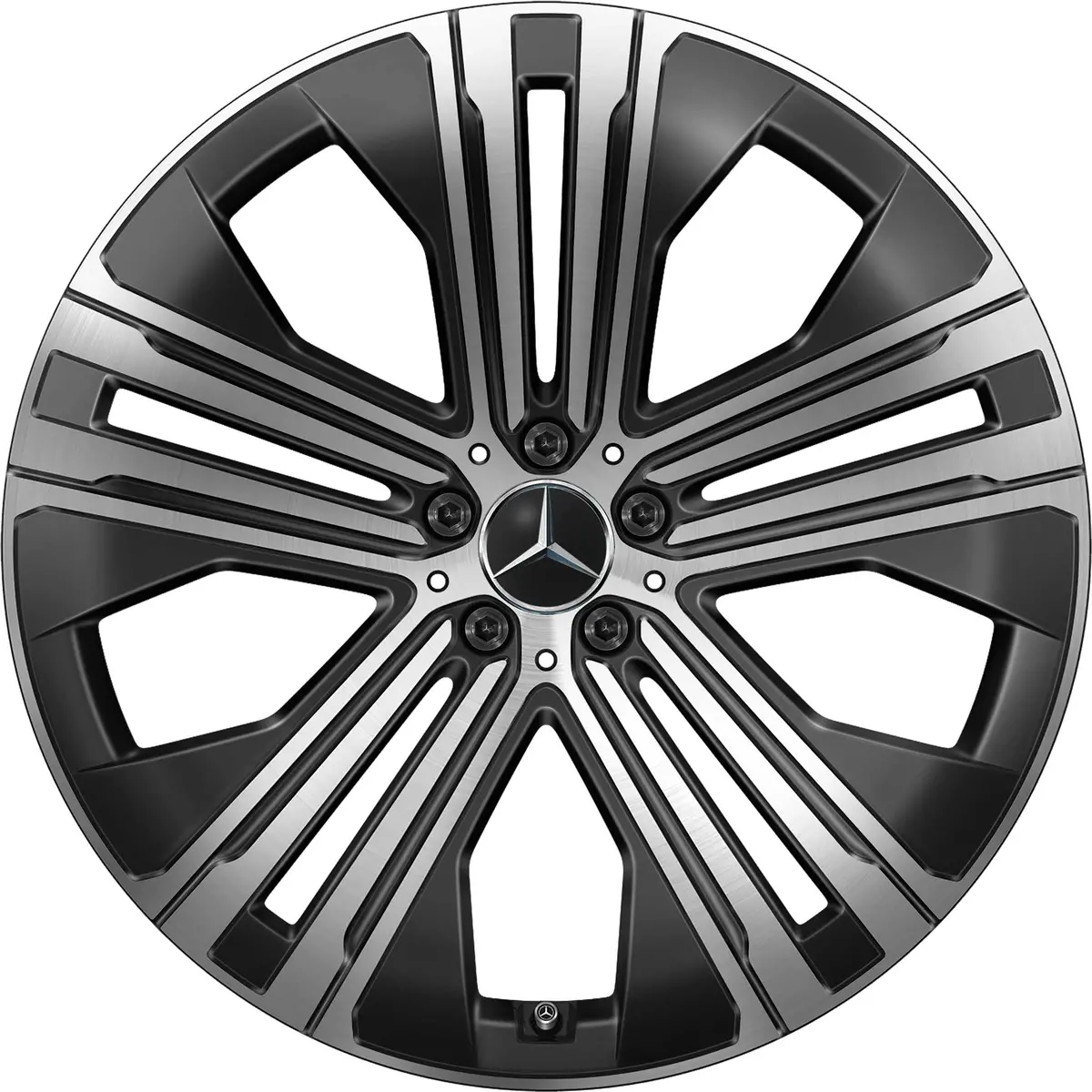 22" Mercedes-Benz Eqs V297 5 Double Spoke Oe Wheels 1