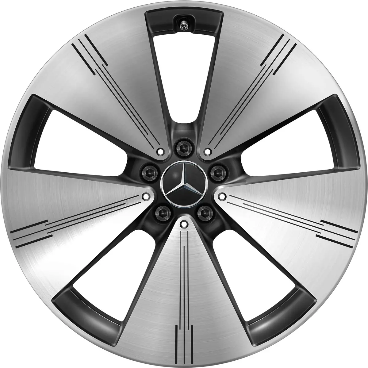 21" Mercedes-Benz Eqs V297 5 Spoke Oe Wheels 1