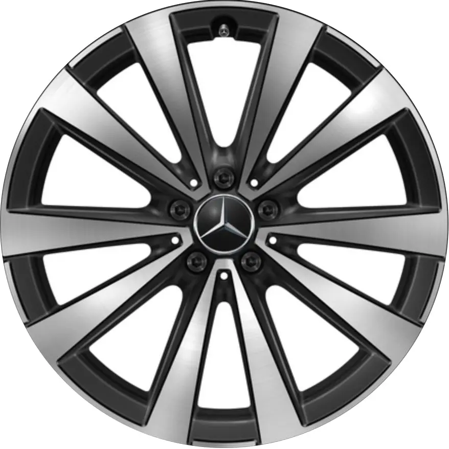 20" Mercedes-Benz Eqs V297 5 Double Spoke Aero Oe Wheels 1