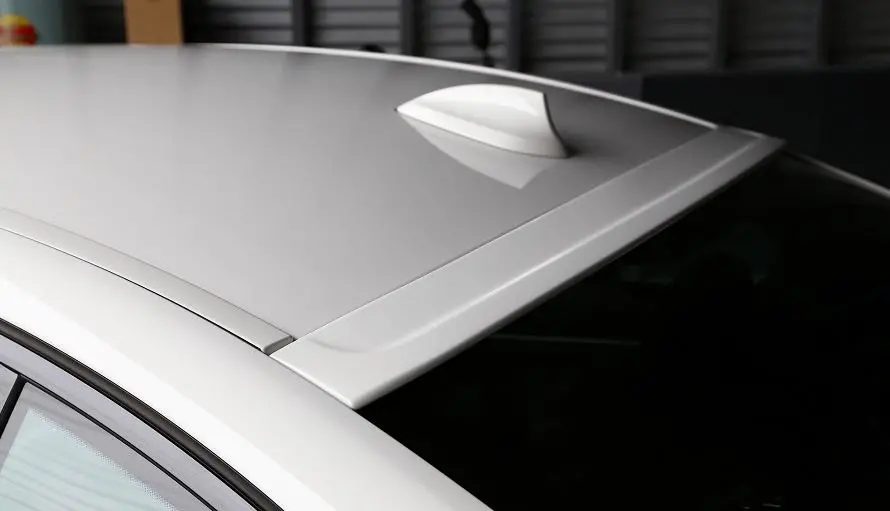 3D Carbon Fiber Rear Roof Spoiler For Bmw 5-Series G30 1