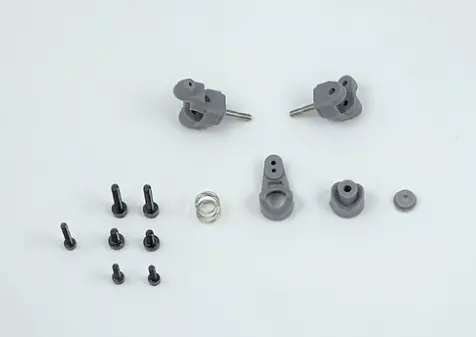 1Rc3001 Fr Spindles & Servo Saver, 1/18 Mid, Sprint, Edm 1