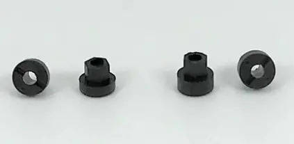 1Rc4003 Offset Wheel Hexes, 1/18 Mid, Spr, Edm, Lm (4) 1