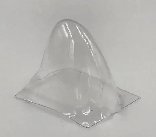 1Rc6019 Standard Tail Tank, Clear, 18Th Midget 1
