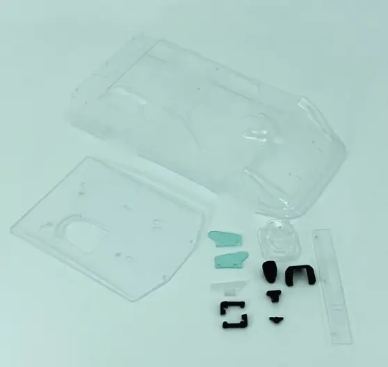 1Rc6053 Body Set, Clear, 1/18 Lm 1