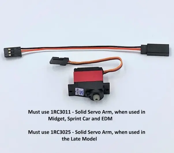 1Rc7017 Steering Servo, Digital, Metal Gear, 18Th Scale 1