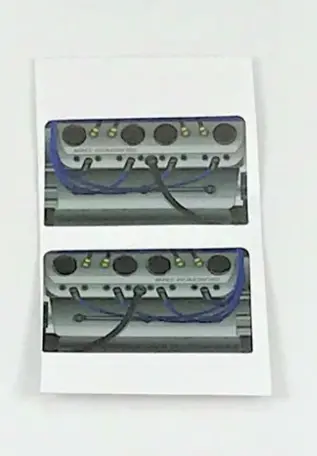 1Rc9006 Engine Stickers, 1/18 Edm 1