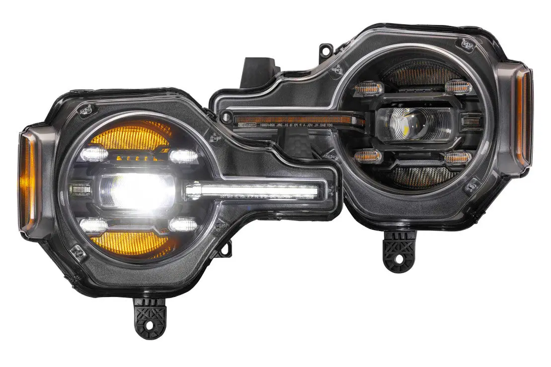 Xb Led Headlights: Ford Bronco (21+) (Pair / White Drl) 1