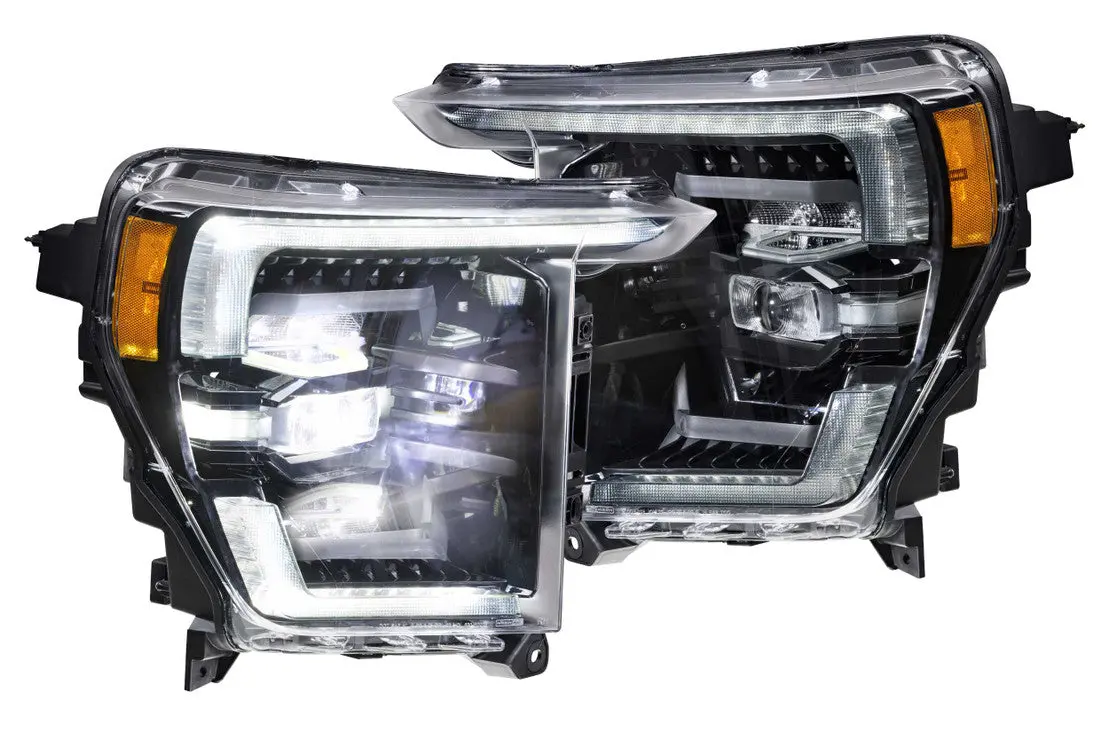 Xb Headights: Ford F150 (2021+) (Xb / White Drl) 2
