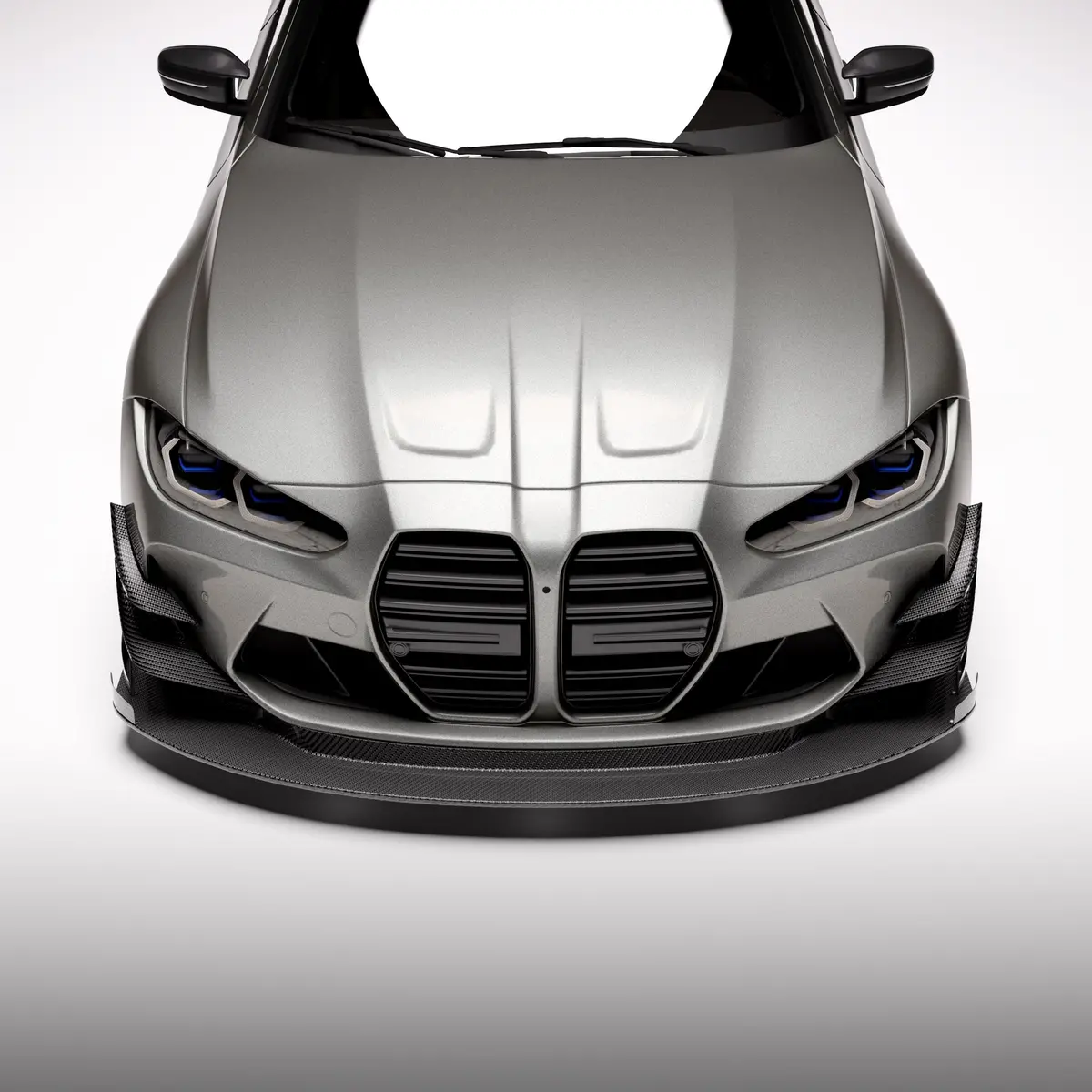 Vulcan Alpha Bmw G80/G82 M3/M4 Carbon Fiber Front Splitter 1