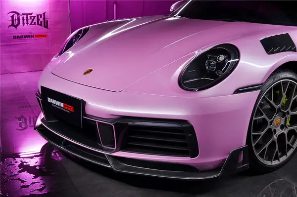 Darwinpro Porsche 911 992 Carrera/Targa S/4/4S Bkss Style Front Bumper Intake Vents 1