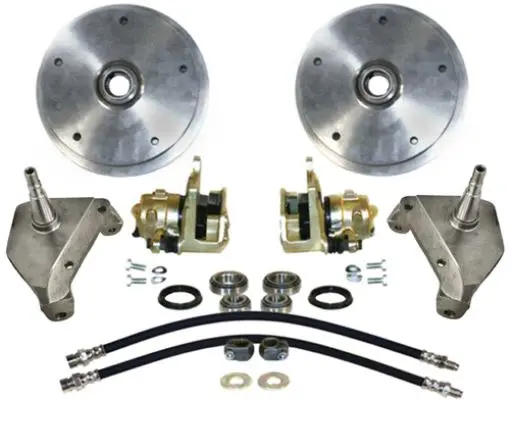 Drop Spindle Front Disc Brake Kit - Beetle/Ghia 1954 To 1965 1