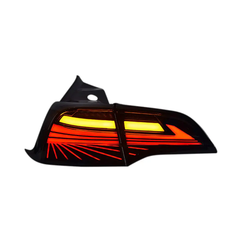 Msd Led Tec Led Tail Lights For Tesla 17-23 Tesla Model 3 / 20-23 Model Y 1