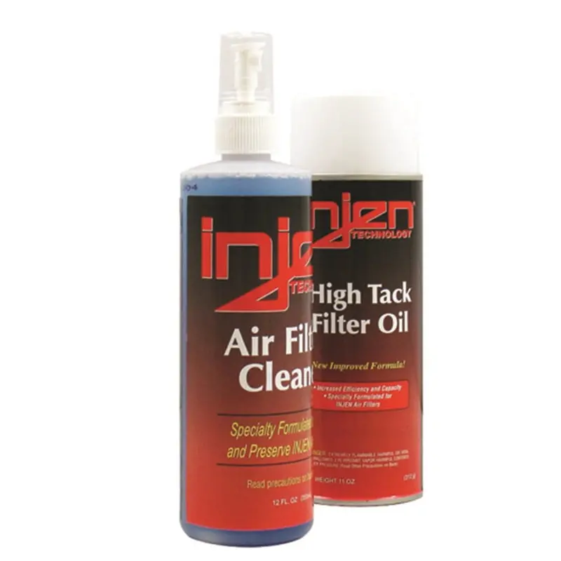 Injen Pro Tech Air Filter Cleaning Kit With Charger Oil 1