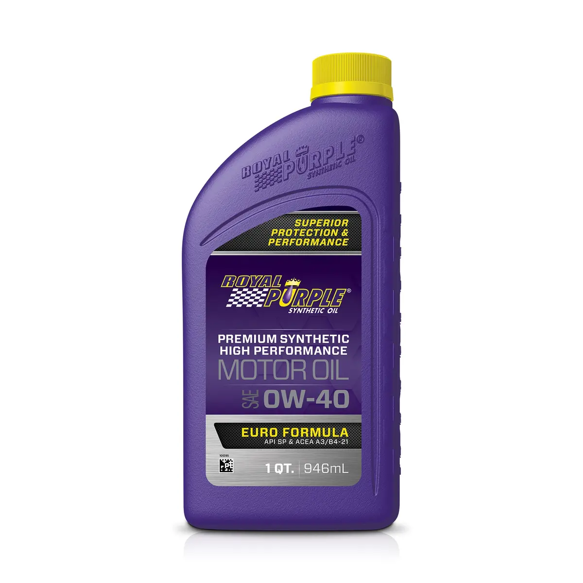Royal Purple 0W-40 High Performance Motor Oil European Formula 1Qt (11484) 1