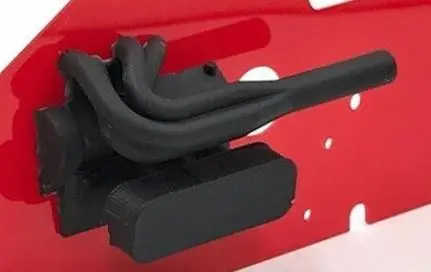 1Rc2013 F-Type Engine, 3D Printed, 1/18 Midget 1