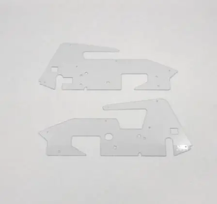1Rc6023 Body Side Panels, Lh/Rh, Clear, 1/18 Silver Crown 1