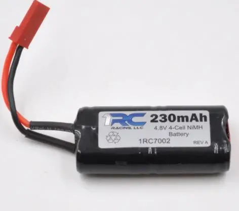 1Rc7002 Nimh Battery, 4 Cell, Nimh, 4.8V, 230Mah, 1/18 Midget 1