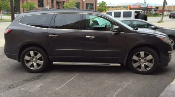2013 Chevy Traverse Custom Headrest Dvd 1