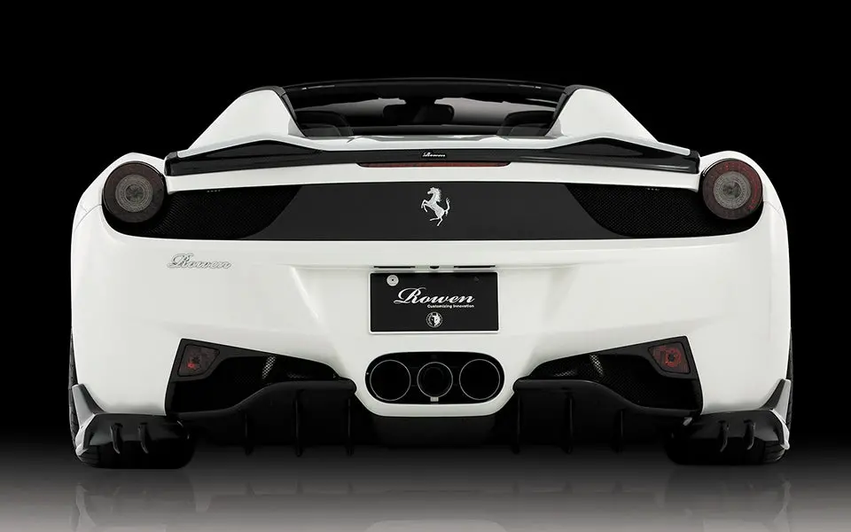 Rowen Stainless Steel Exhaust System For Ferrari 458 Italia 1