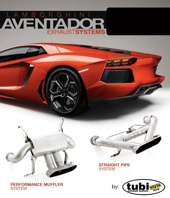 Tubi Style - Lamborghini Aventador Lp-700 Exhaust System 1