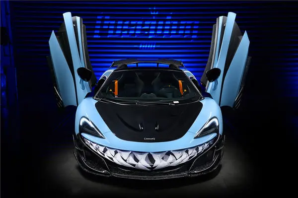 Darwinpro 2018-2021 Mclaren 600Lt / 2015-2021 540C/570C/570Gt P1 Style Carbon Fiber Hood 1