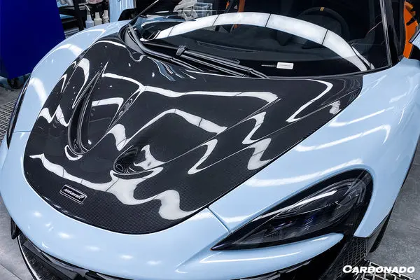 Carbonado Mclaren 600Lt / 540C / 570S P1 Style Carbon Fiber Front Hood Bonnet 1