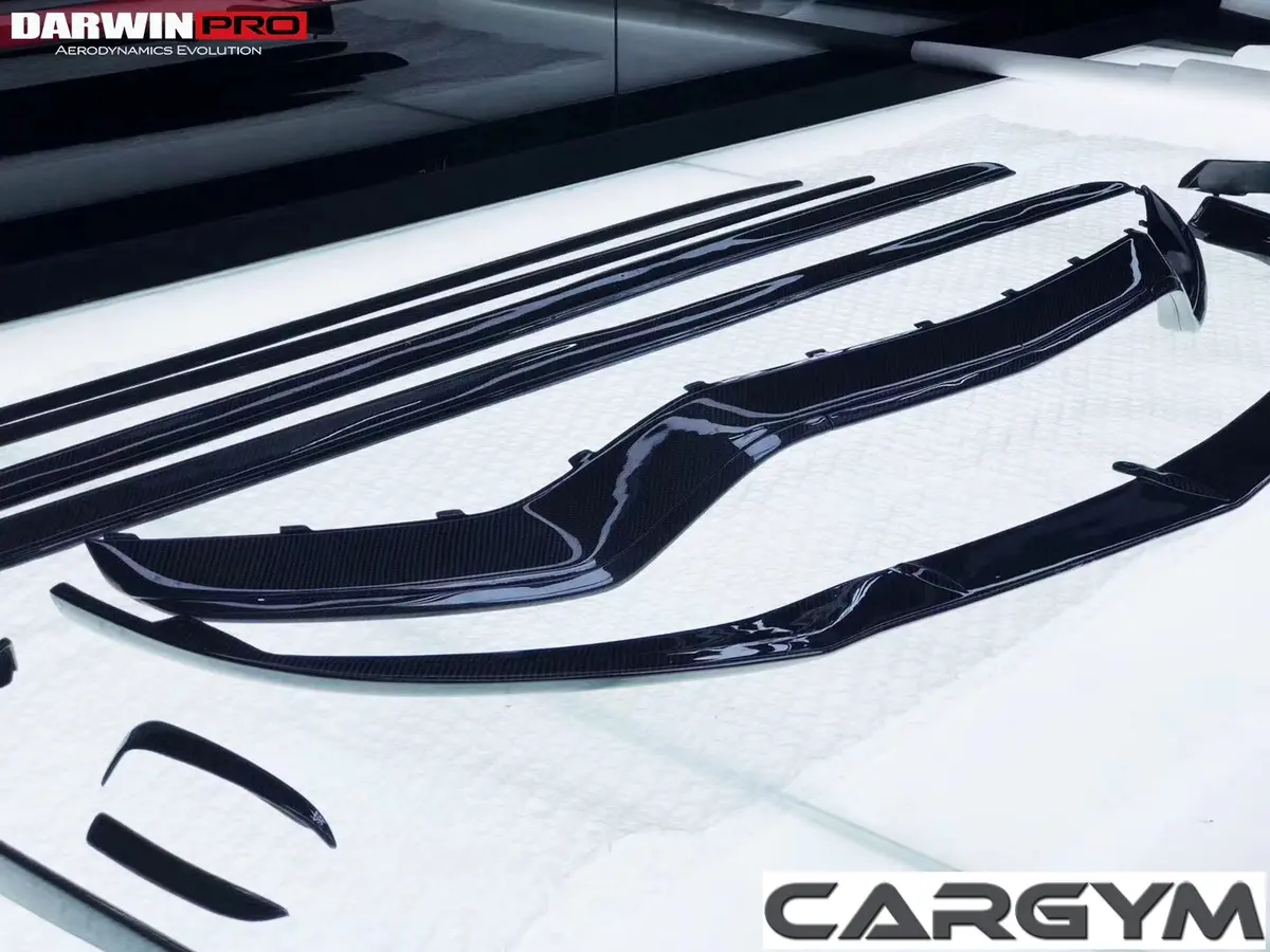 Dariwinpro Mercedes-Benz W205 Sedan C63 /C63s Carbon Fiber Front Bumper Spoiler Kit 2