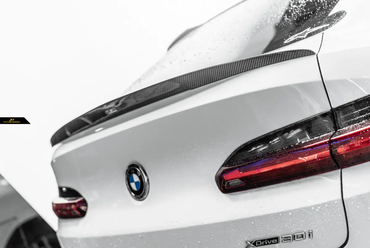 Future Design Carbon Fiber Rear Wing For Bmw X4 G02 1
