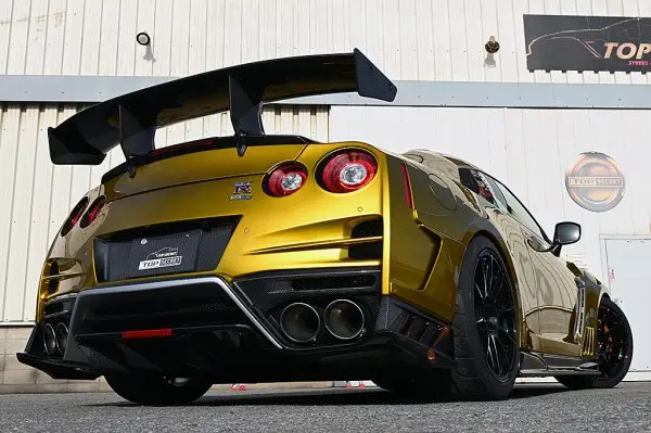 Top Secret R35 Gt Wing St2 (High Mount Specification) 1