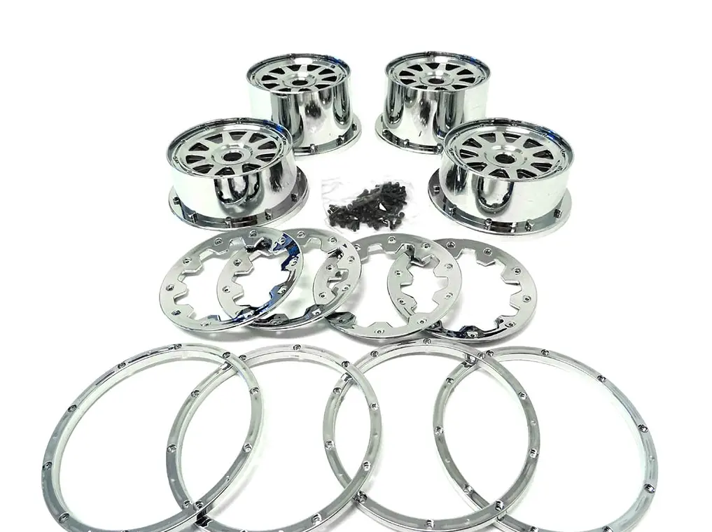 851582 Baja Buggy Gen 3 Chrome Plated Plastic Rims 1