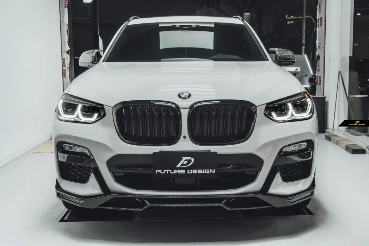 Future Design Carbon Fiber Front Lip For Bmw X3 G01 2018+ 1