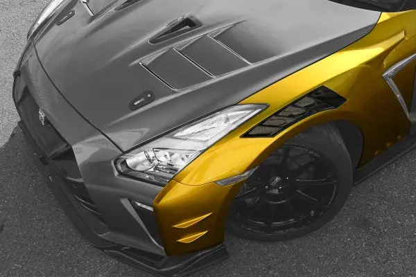 Top Secret R35 Gt Front Wide Fender 1