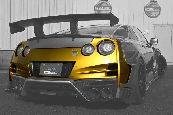 Top Secret R35 M17 Rear Bumper 1
