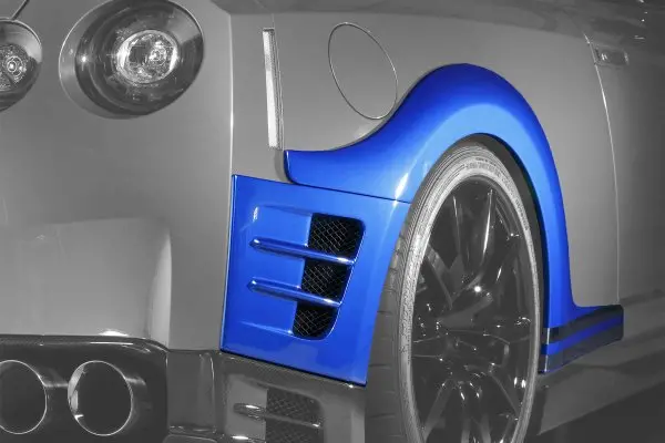 Top Secret R35 Rear Over Fender (For 2008-2016) 1