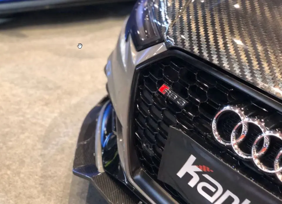 Karbel Carbon Dry Carbon Fiber Double-Sided Hood Bonnet Ver.2 For Audi A3 & A3 S Line & S3 & Rs3 2014-2020 5