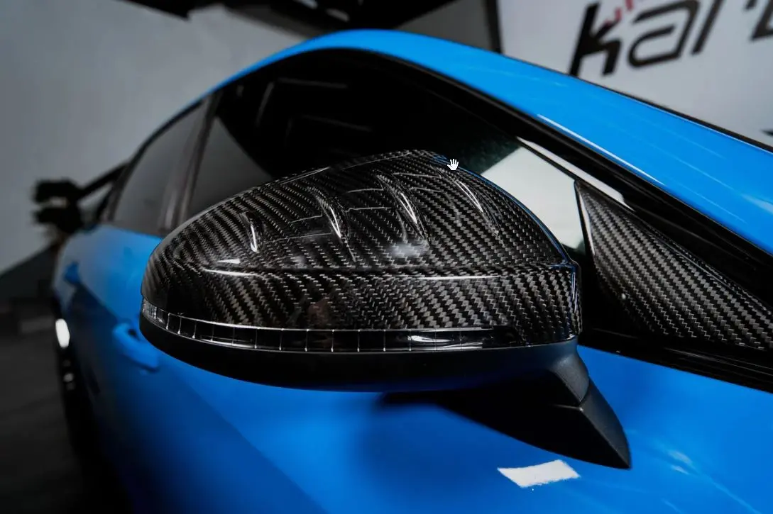 Karbel Carbon Dry Carbon Fiber Mirror Covers For Audi A4 S4 A5 S5 Rs4 Rs5 2017-On B9 B9.5 1