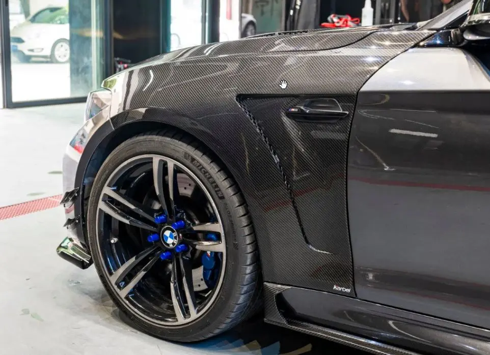 Karbel Carbon Vented Pre-Preg Carbon Fiber Fenders For Bmw F87 M2 M2c 1