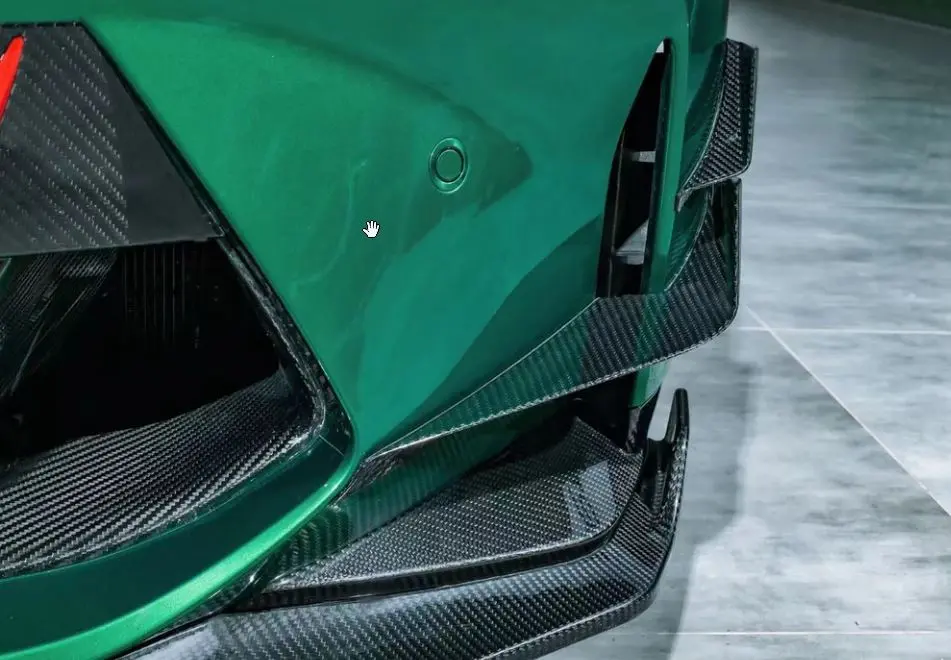 Karbel Carbon Dry Carbon Fiber Front Bumper Canards For Bmw M3 G80 M4 G82 G83 2021+ 1