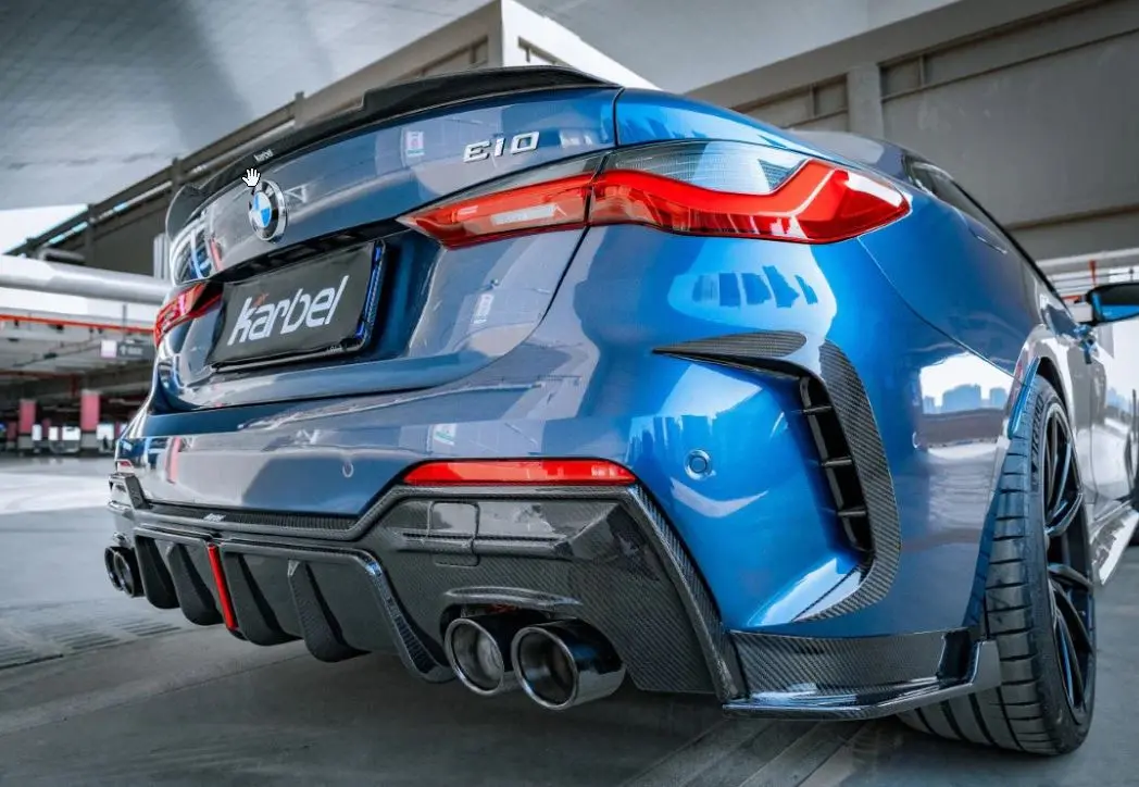 Karbel Carbon Dry Carbon Fiber Rear Diffuser For Bmw 4 Series G22 G23 430I M440i 2020+ 1