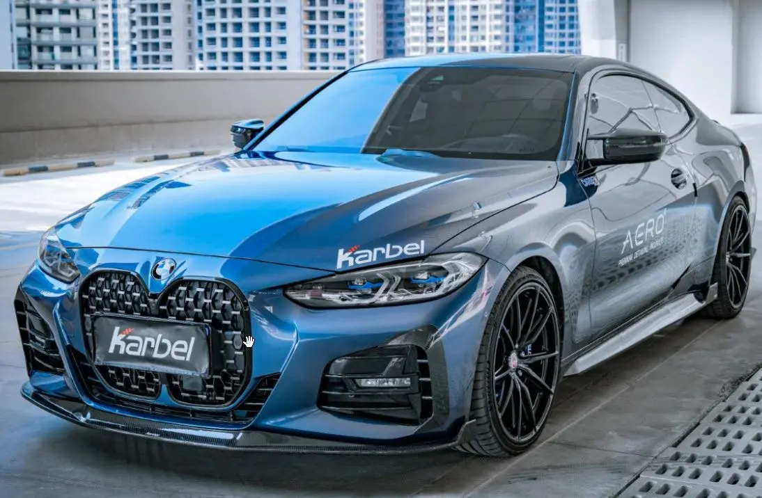 Karbel Carbon Dry Carbon Fiber Front Lip For Bmw 4 Series G22 G23 430I M440i 2020+ 1